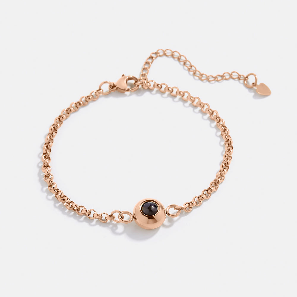 Classic Photo Bracelet by Memorie Glow