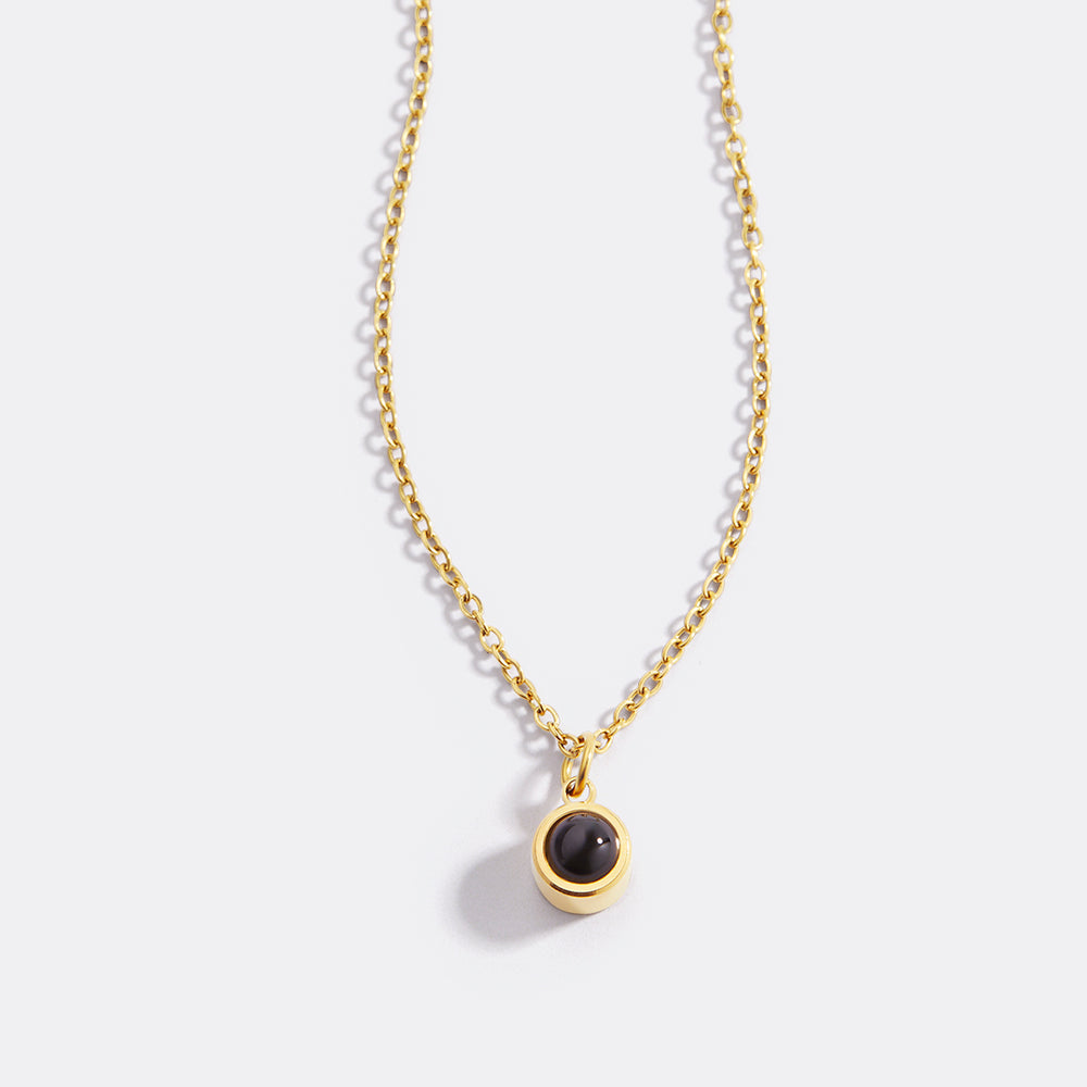 The Classic Photo Necklace by Memorie Glow