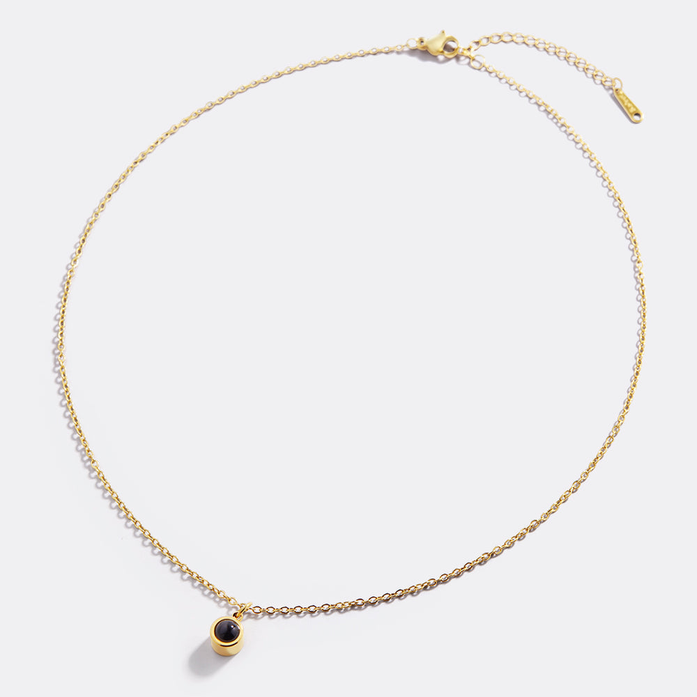 The Classic Photo Necklace by Memorie Glow